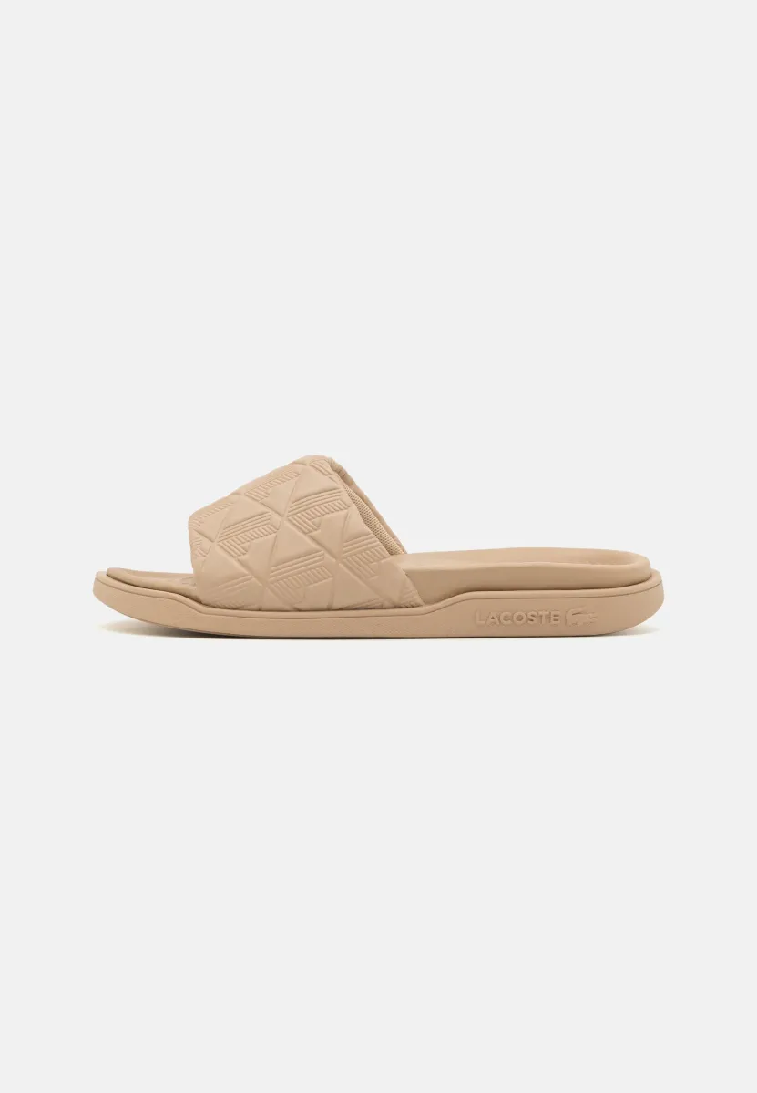 SERVE SLIDE DUAL  - Pantolette flach - natural