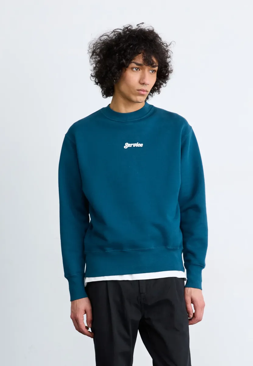 SERVICE LOGO CREWNECK - Sweatshirt - ocean