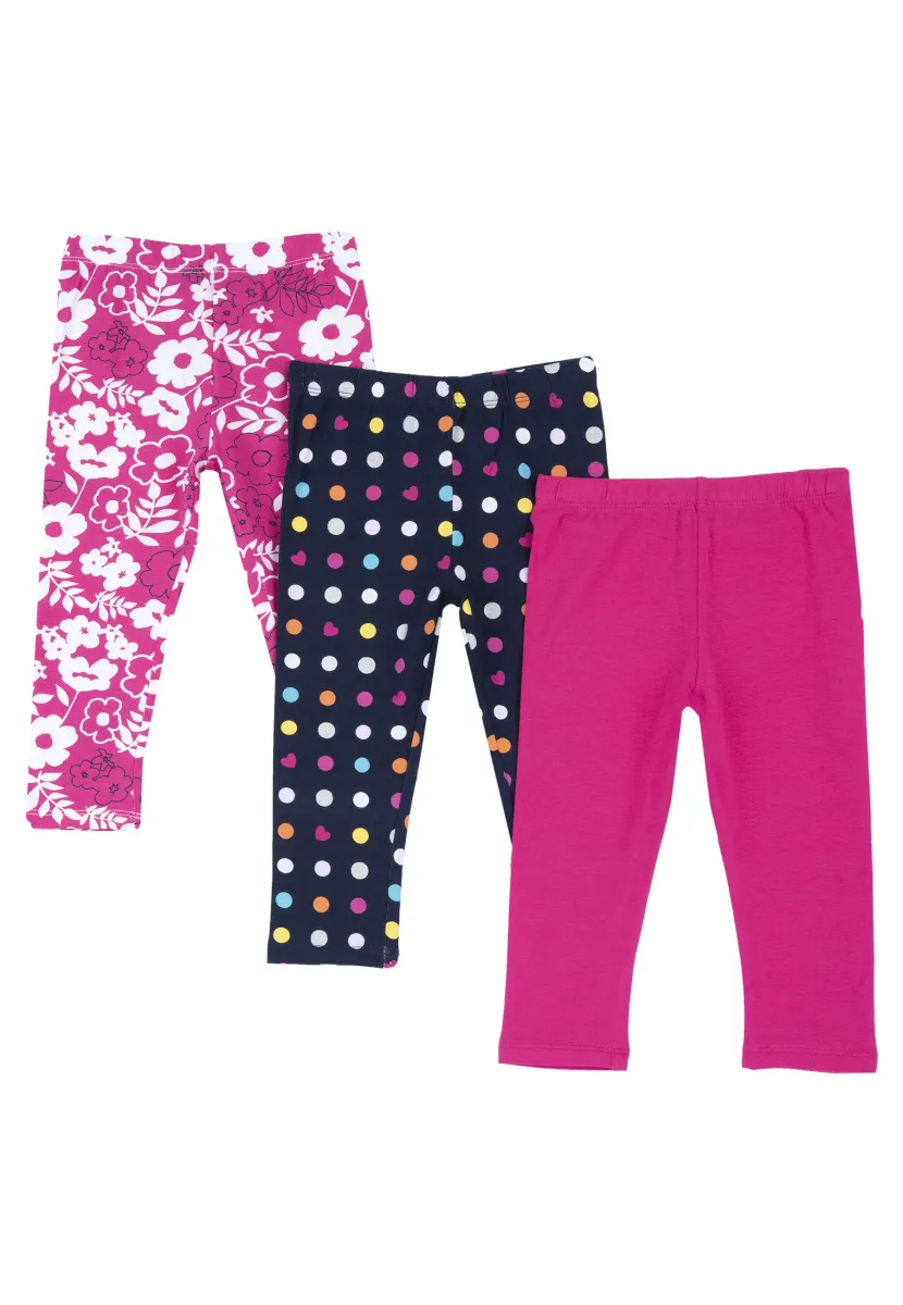 SET 3 PACK - Leggings - Hosen - multicolored