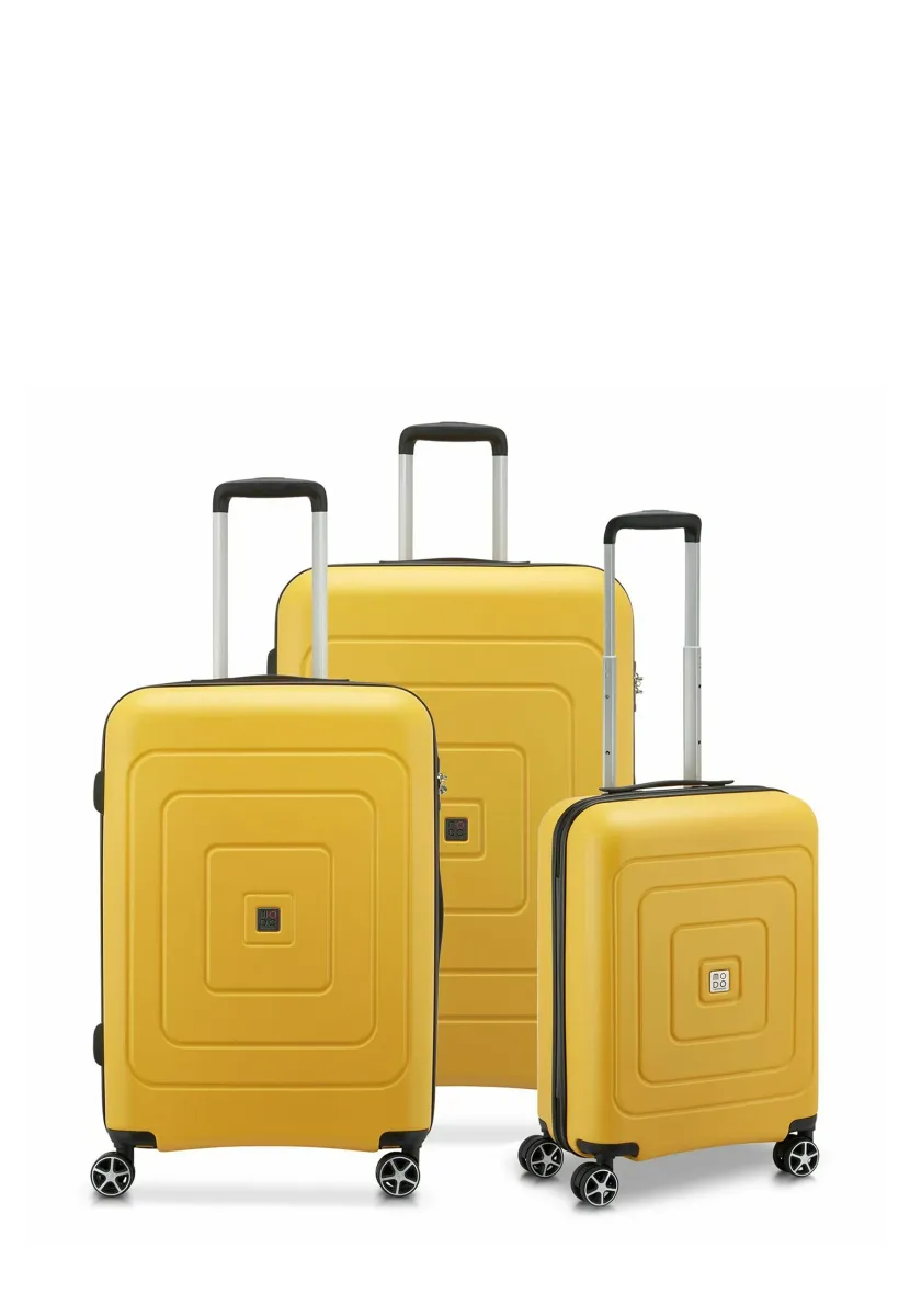 SET 3-TEILIG - Trolley - yellow