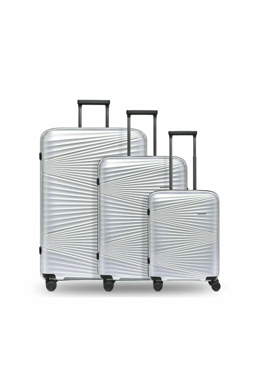 SET - Boardcase - silver metallic