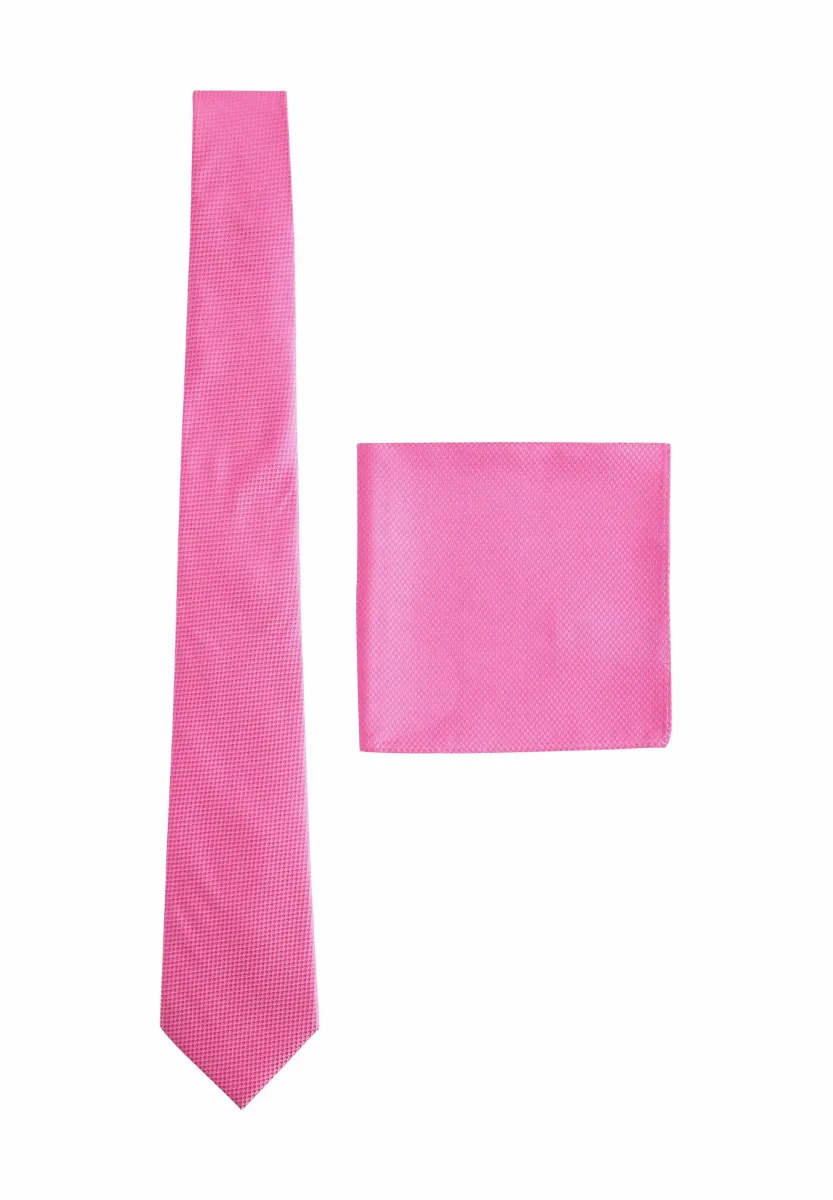 SET - Einstecktuch - fuchsia