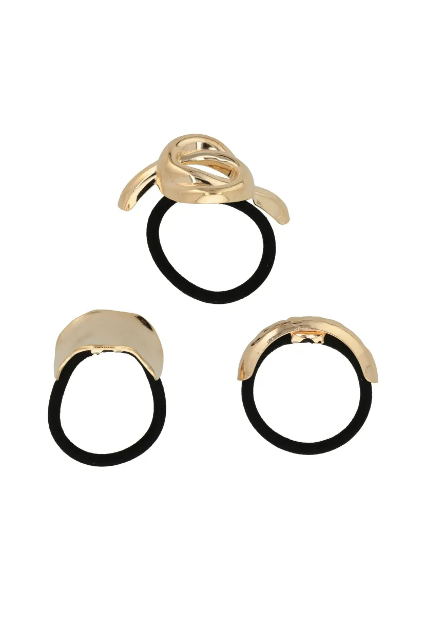 SET ELASTICS - Haar-Styling-Accessoires - gold-coloured