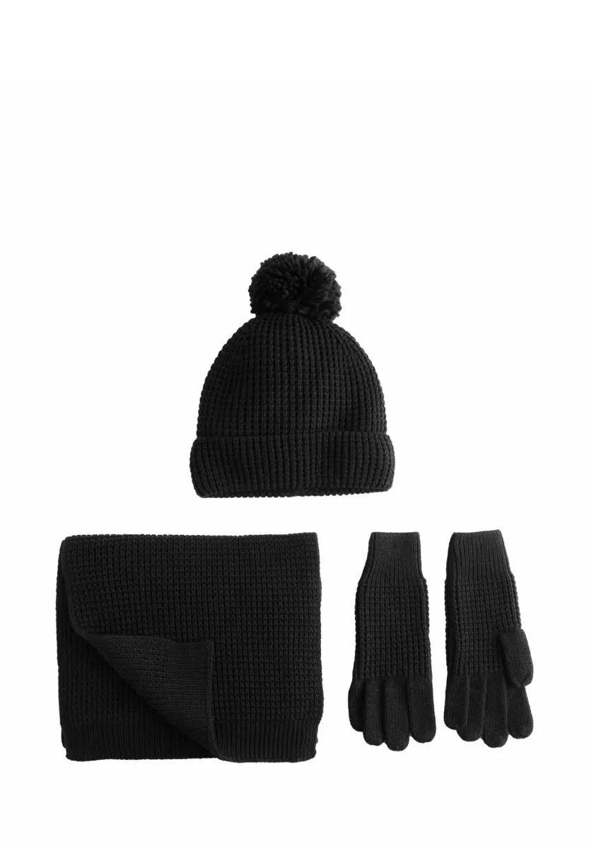 SET - Fingerhandschuh - black