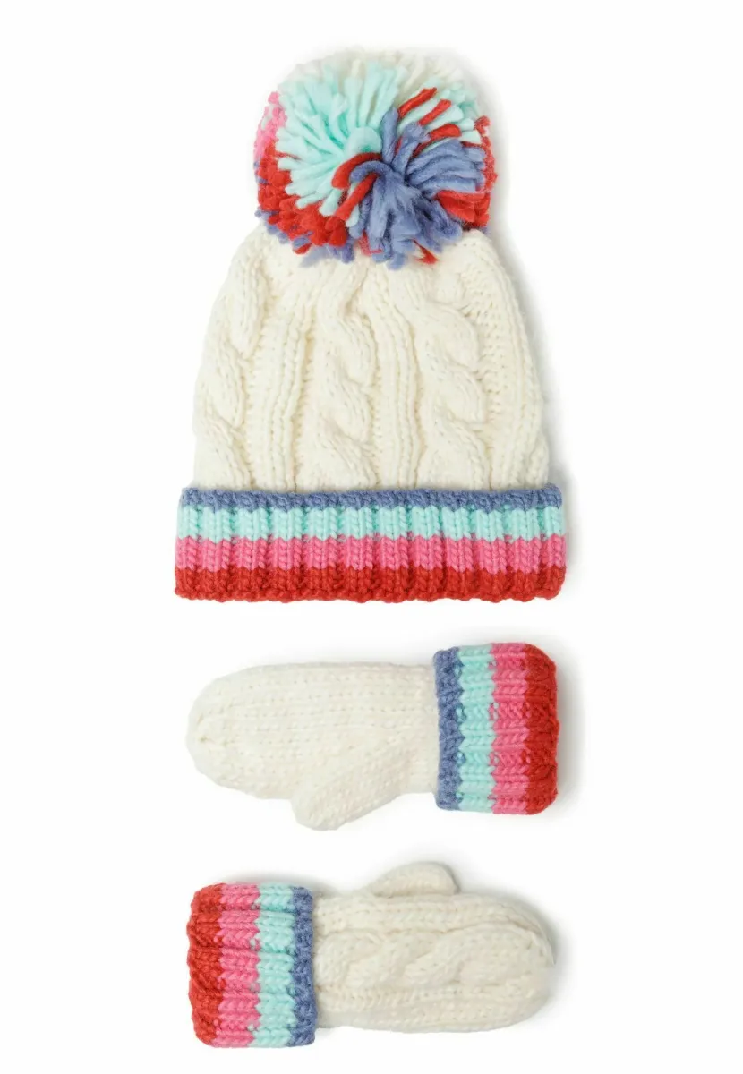 SET  - Fingerhandschuh - off white