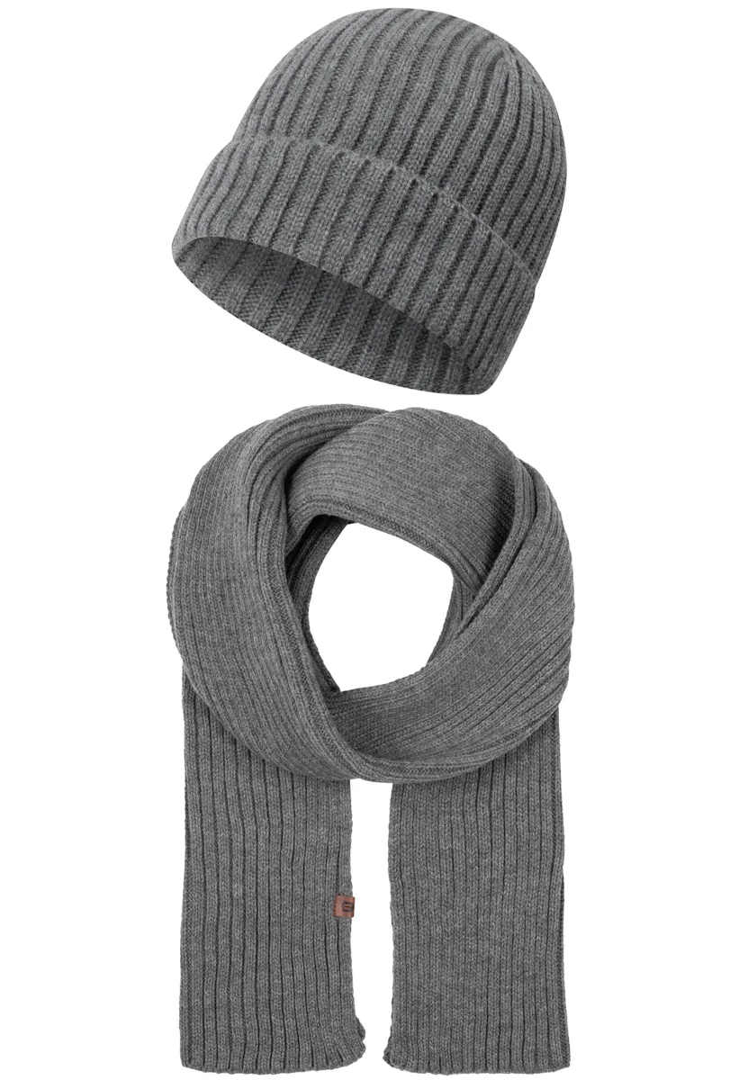 SET GEYSER - Schal - lt grey mix