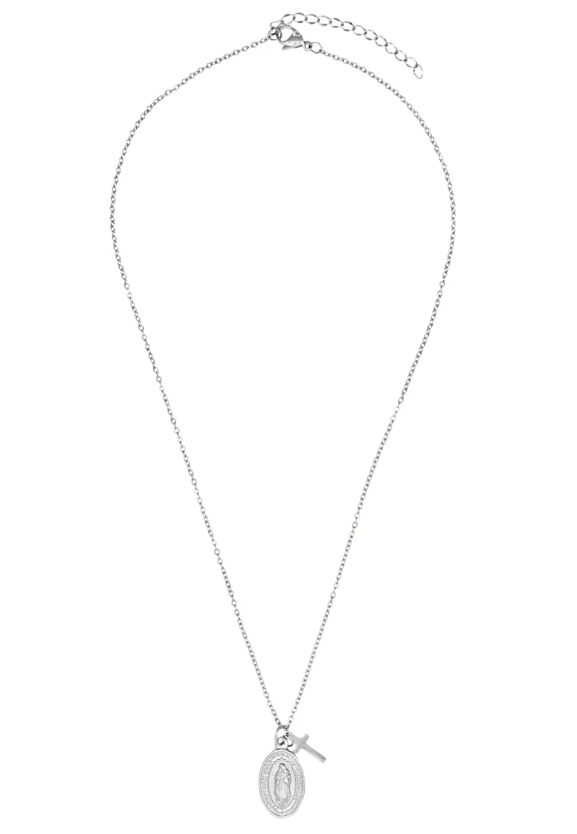 SET JAYDEN  - Anhänger - silberfarben poliert