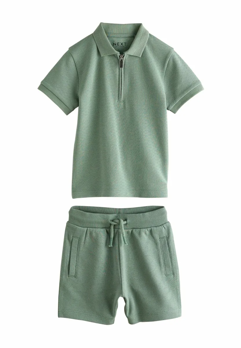 SET - Jogginghose - sage green texture