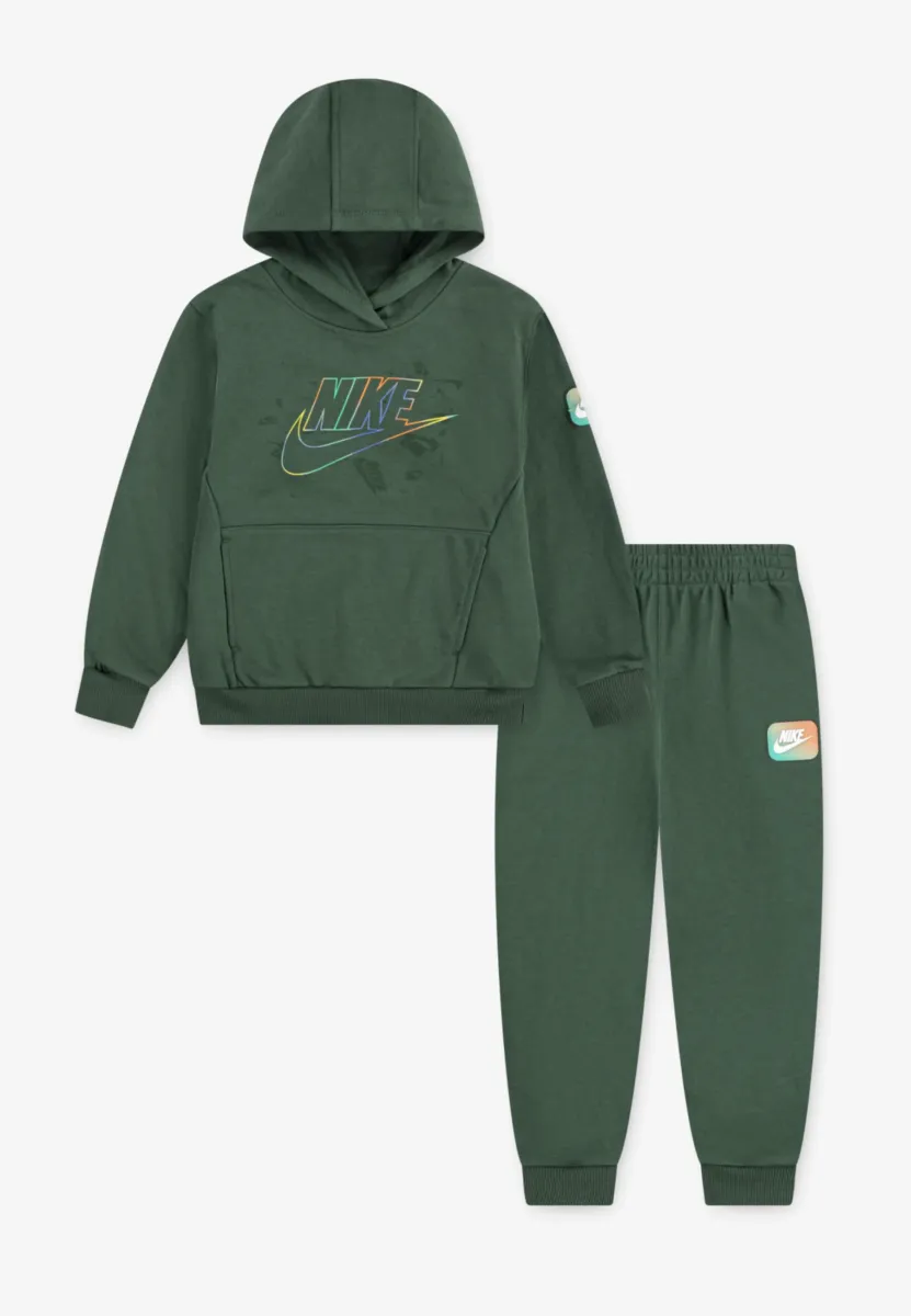 SET - Kapuzenpullover - dark green