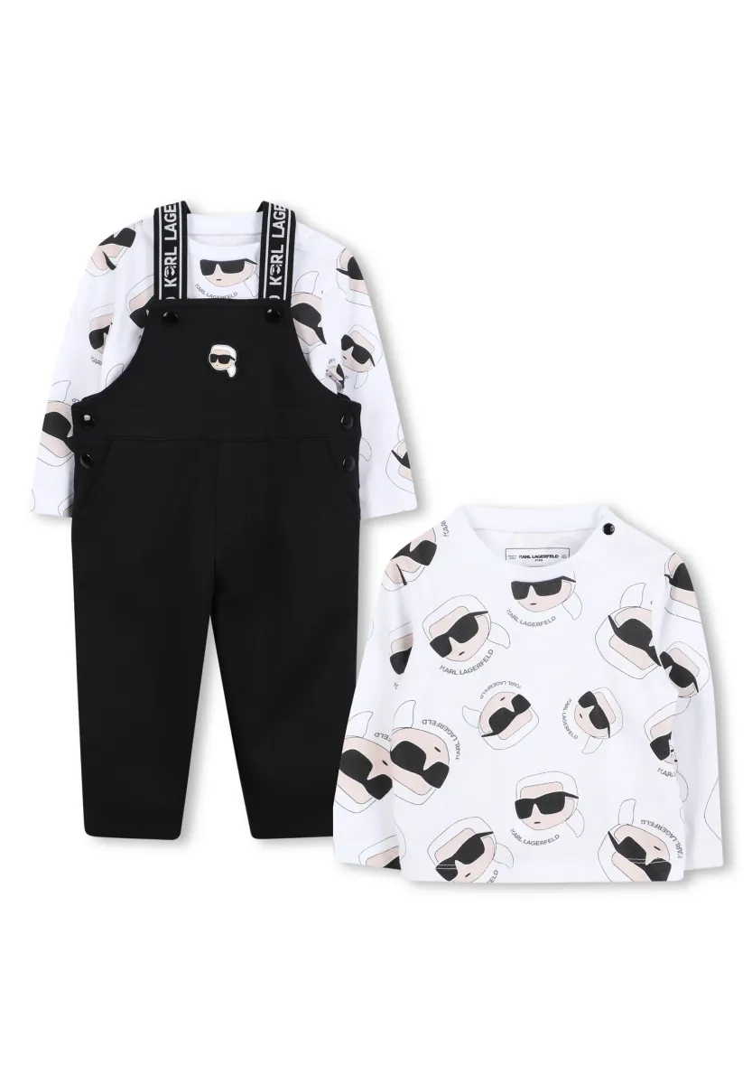 SET - Langarmshirt - black