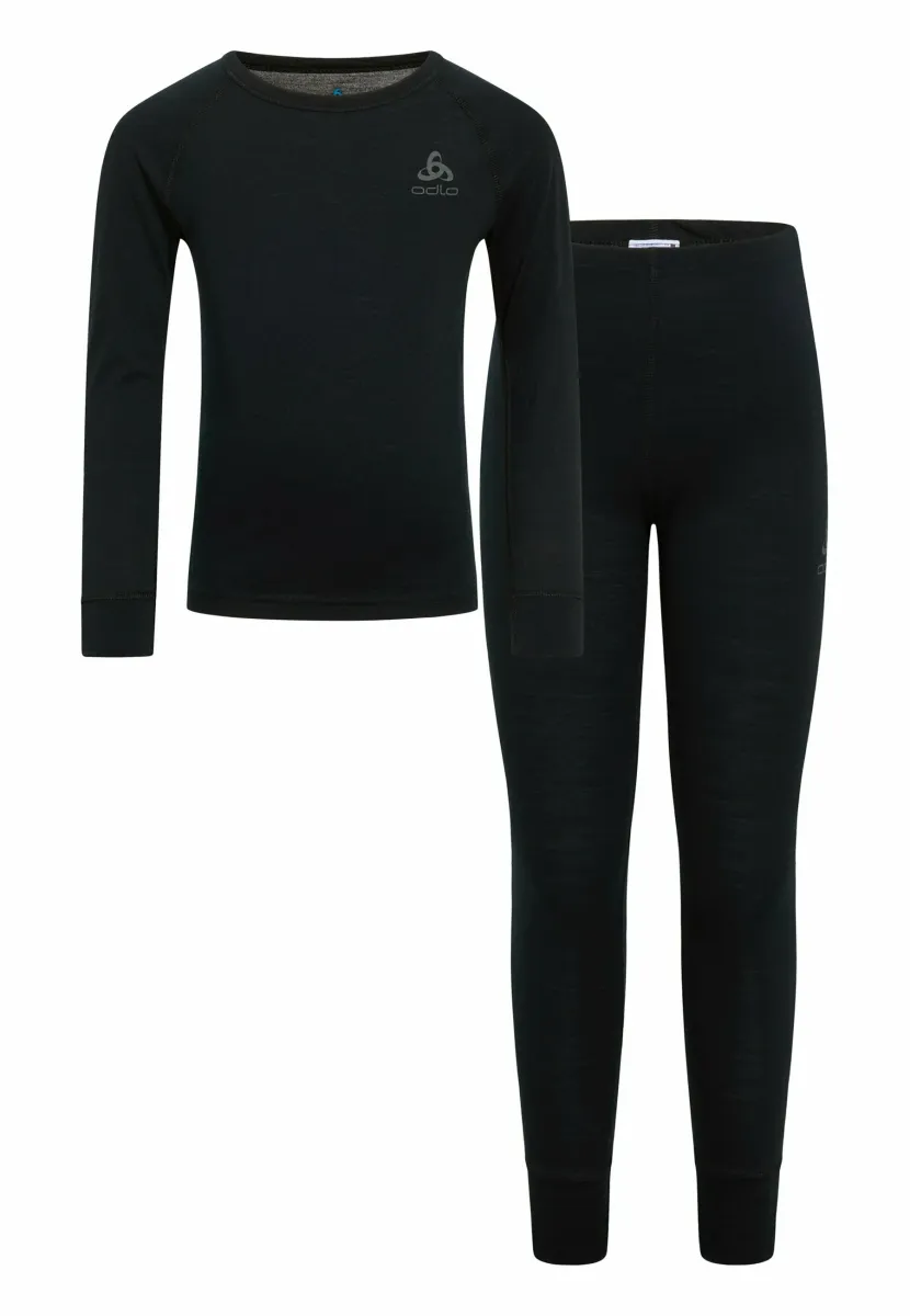 SET - Langarmshirt - black