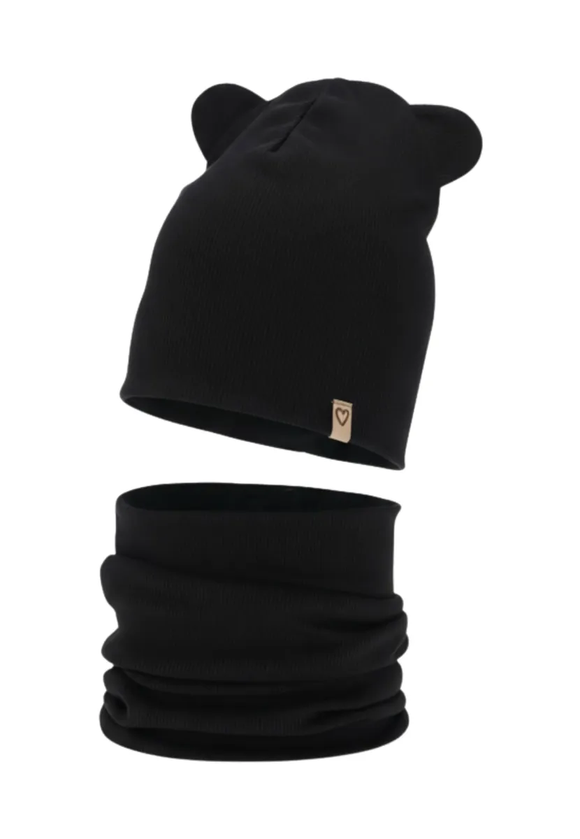 SET - Mütze - black