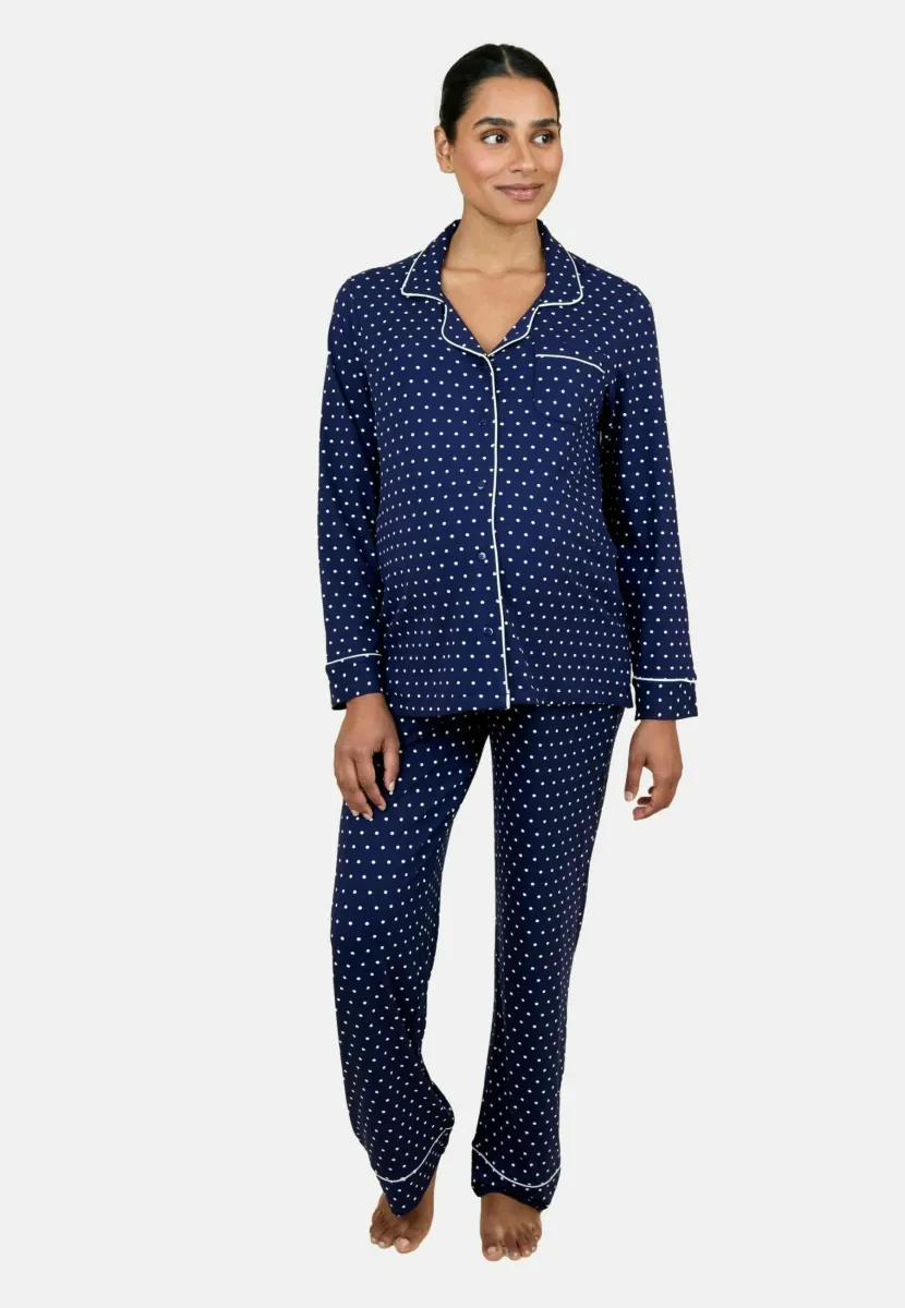 SET - Nachtwäsche Set - blue