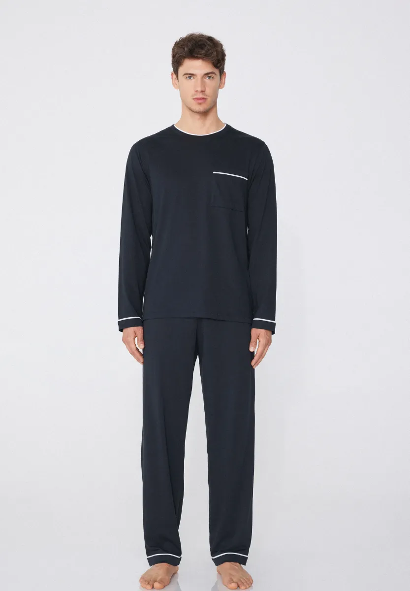 SET - Nachtwäsche Set - Blue