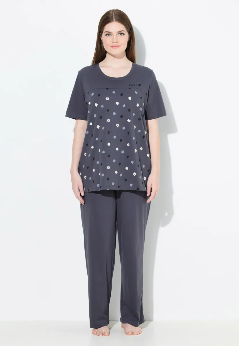 SET - Nachtwäsche Set - dark gray