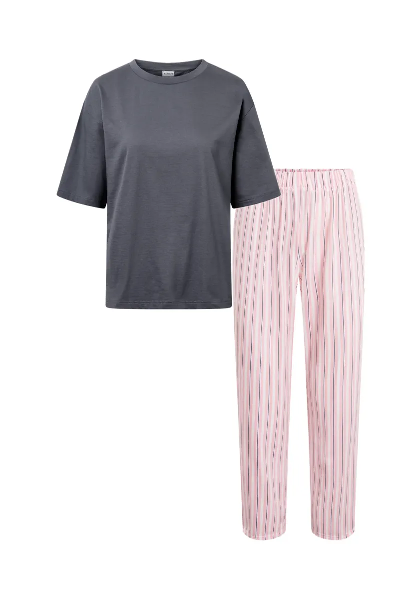 SET - Nachtwäsche Set - grey