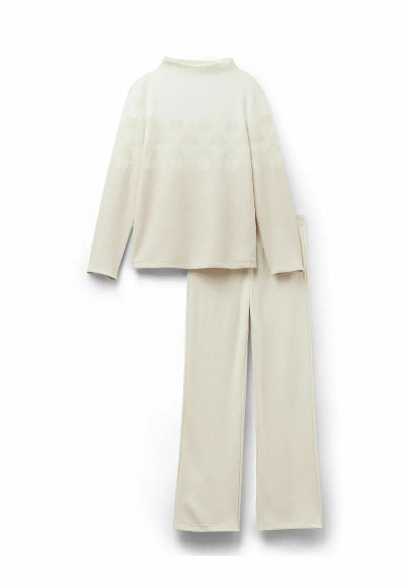 SET - Nachtwäsche Set - ivory