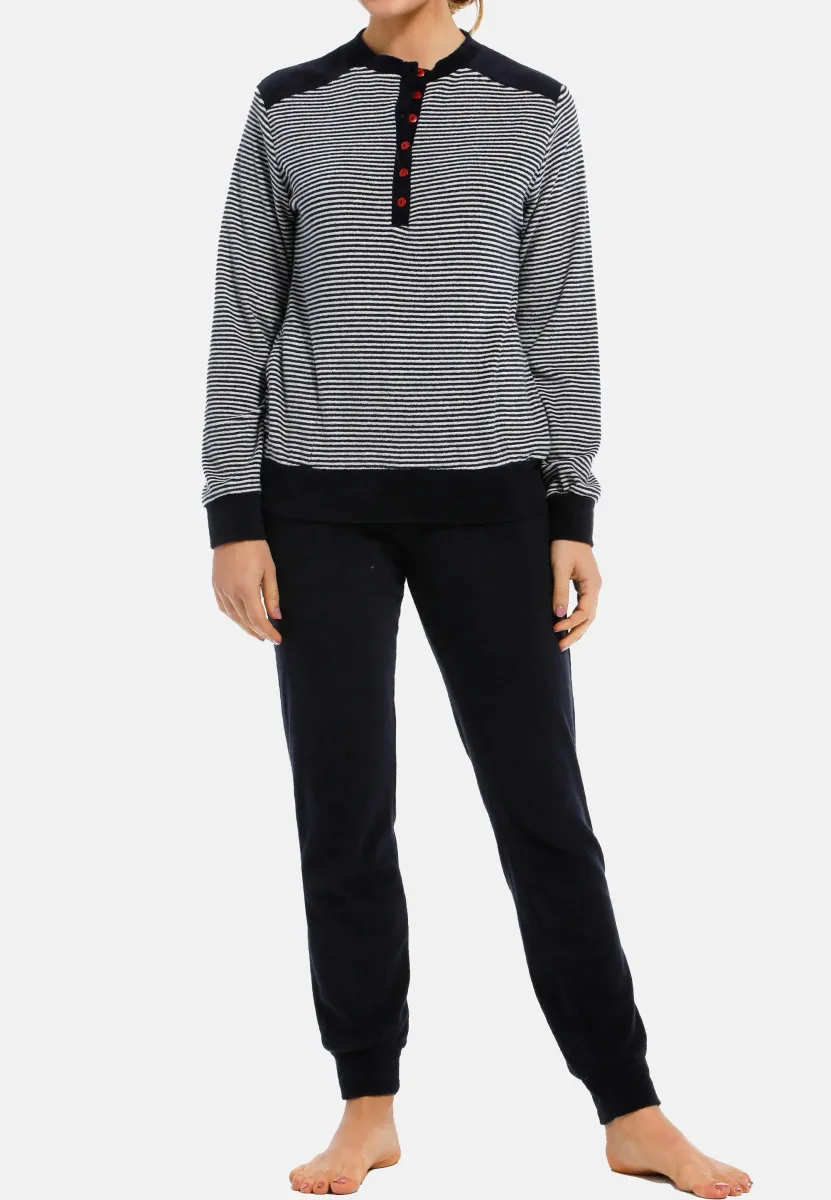 SET - Nachtwäsche Set - navy