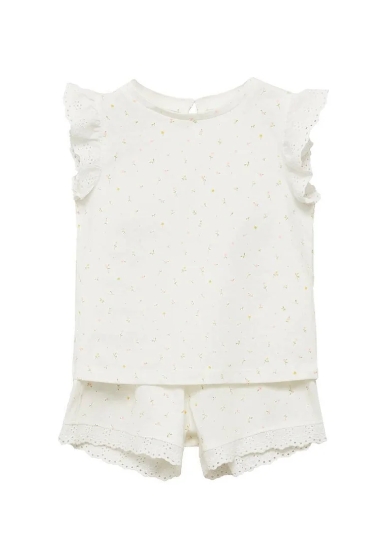 SET - Nachtwäsche Set - off-white