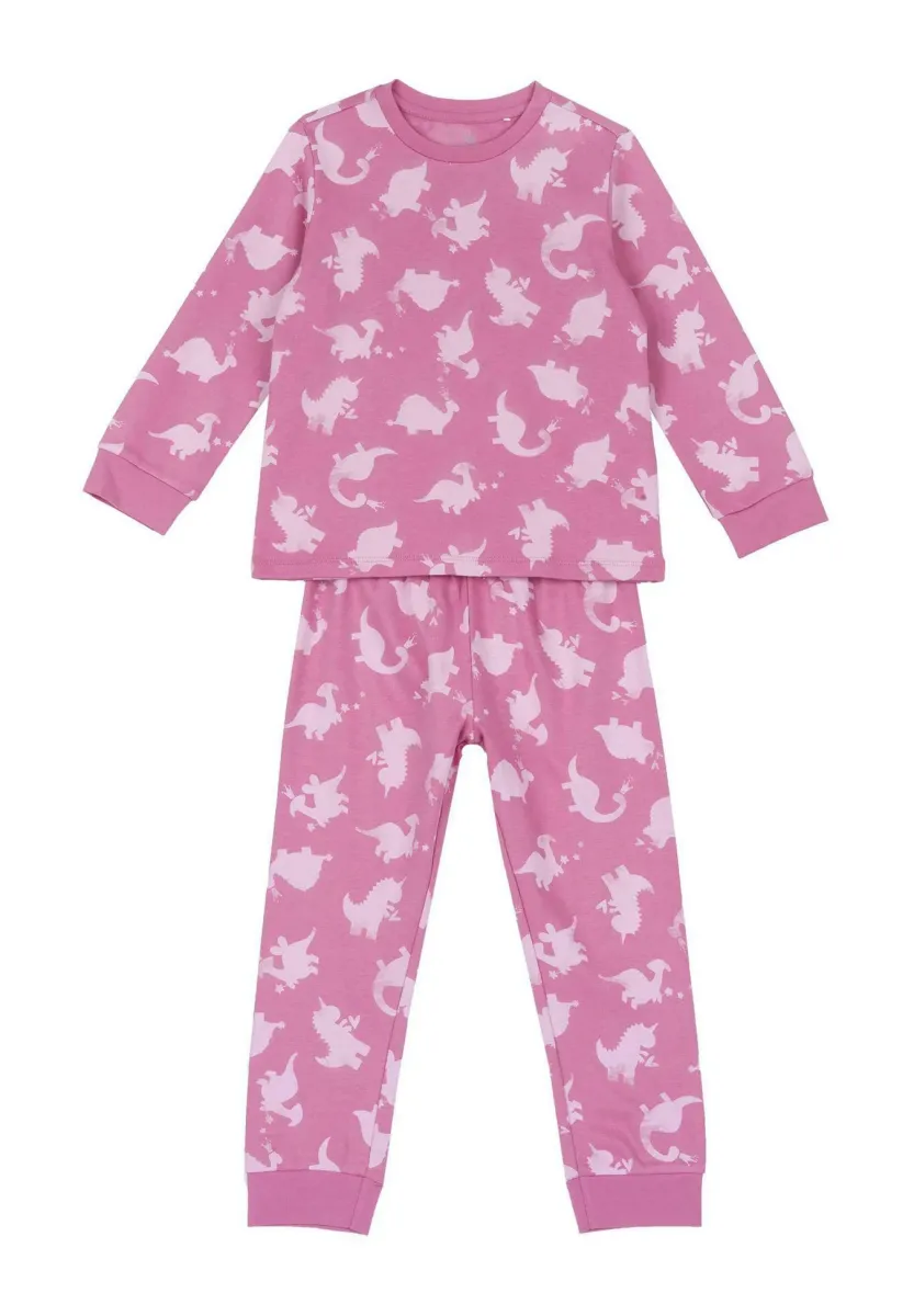 SET - Nachtwäsche Set - pink