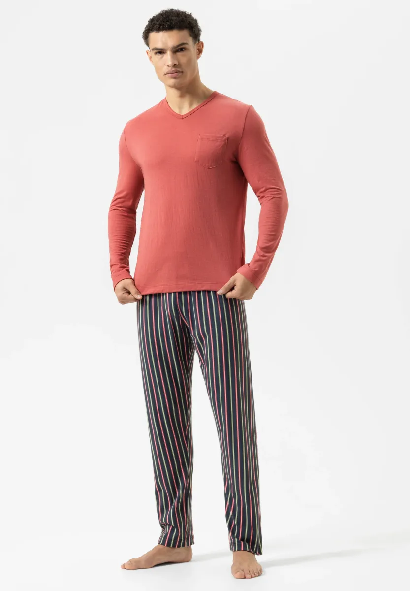 SET - Nachtwäsche Set - rose brick