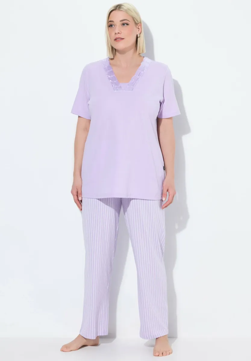 SET - Nachtwäsche Set - soft lavender