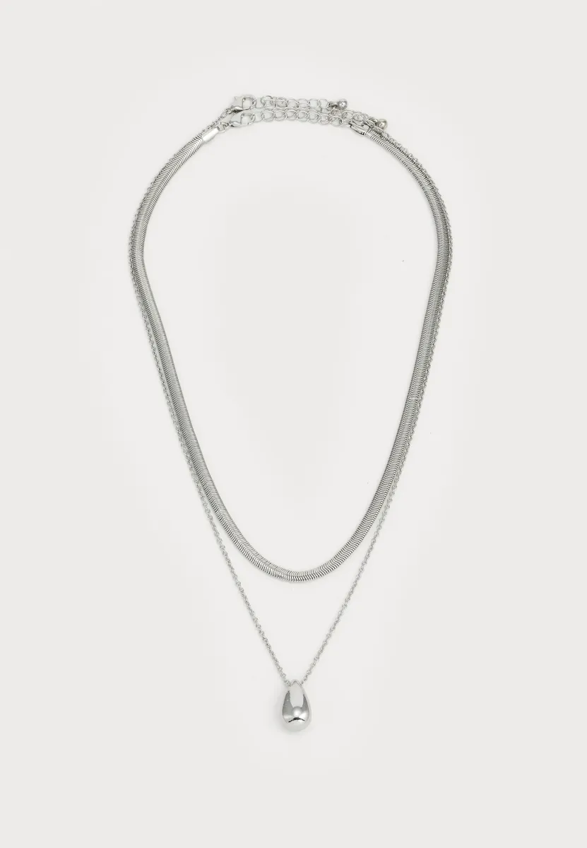 SET - Ohrringe - silver-coloured