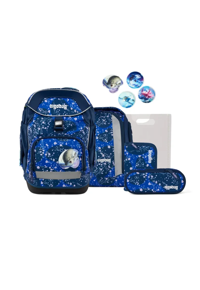 SET - Schulranzen Set - ozeanbärwohner blau
