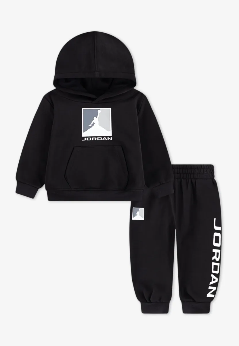 SET - Trainingsanzug - black