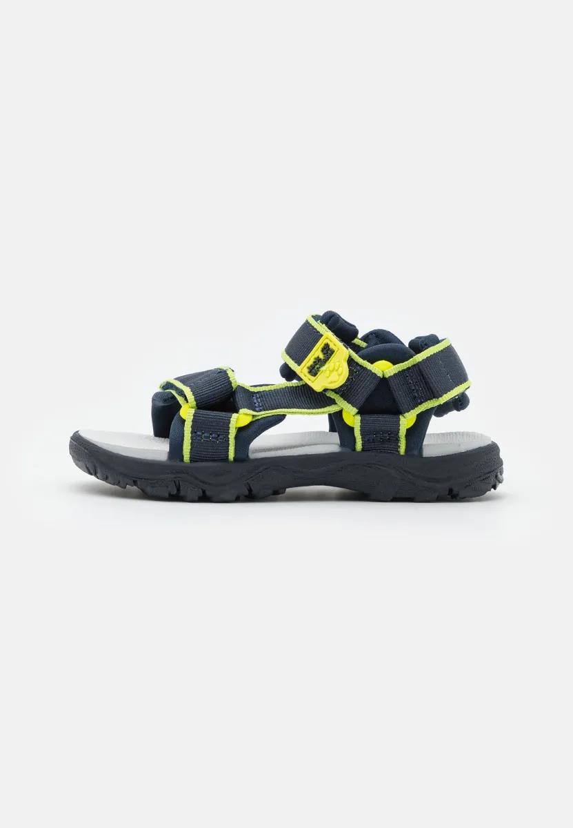 SEVEN SEAS - Trekkingsandale - blue/lime