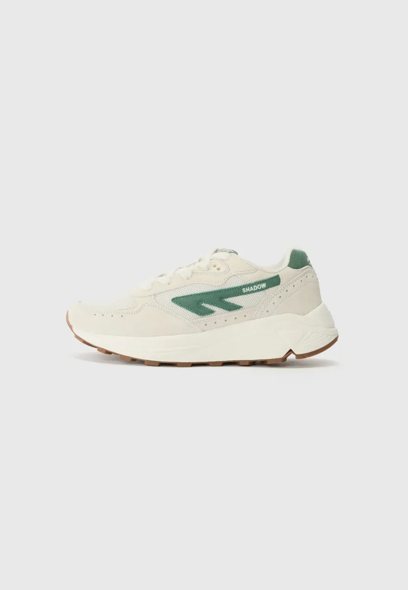 SHADOW UNISEX  - Sneaker low - star white/dark ivy/gum