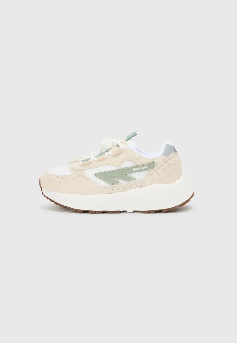 SHADOW UNISEX - Sneaker low - white/sage/green