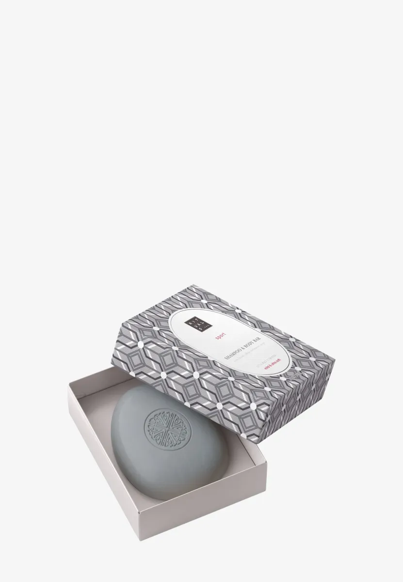 SHAMPOO & BODY BAR - SPORT - REFRESHING - ACTIVATED CHARCOAL - Seife