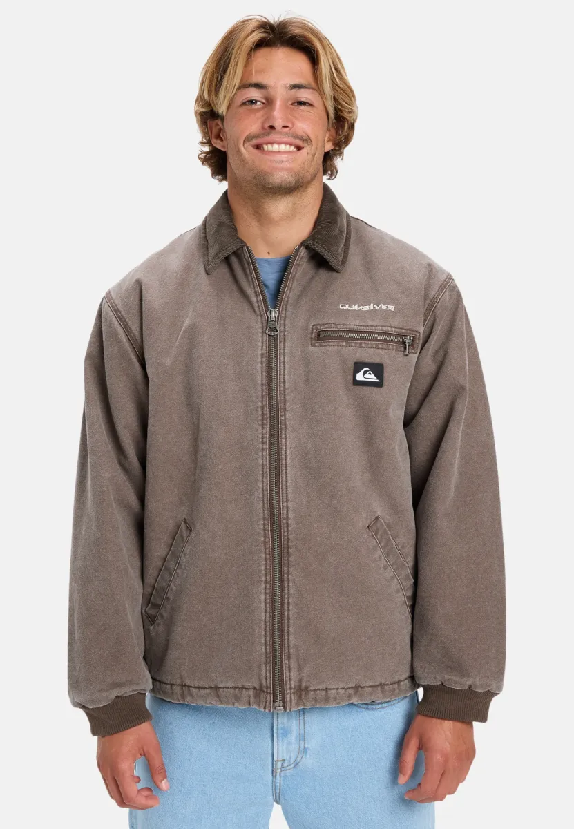 SHAPER  - Jeansjacke - brown
