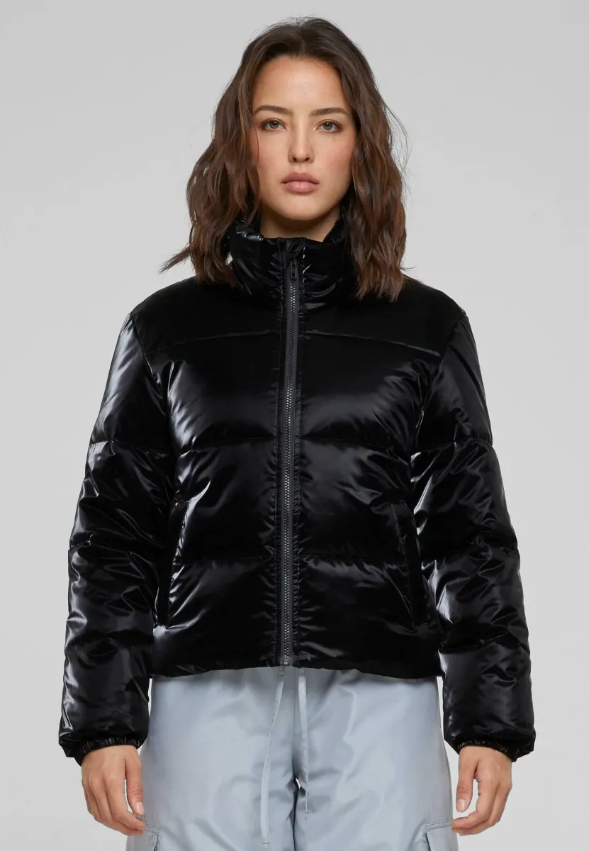 SHARK SKIN PUFFER - Winterjacke - black