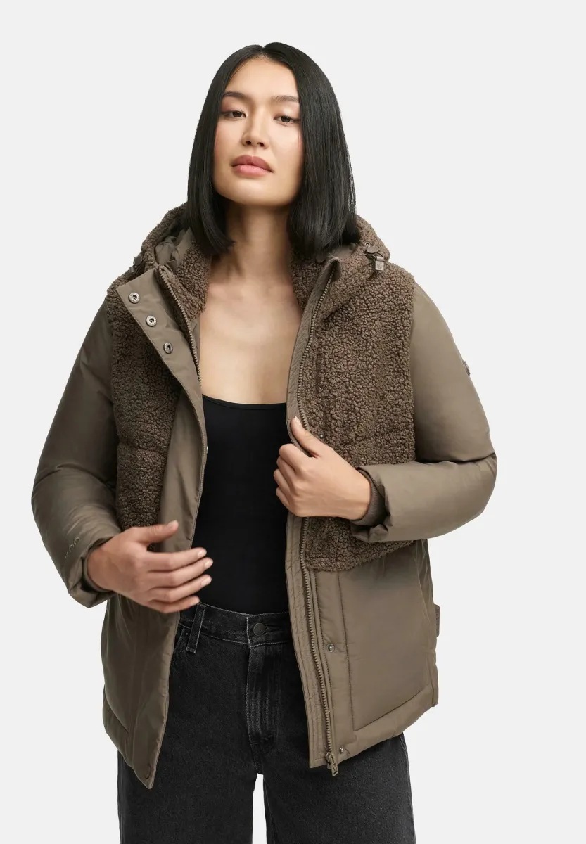 SHEETA - Winterjacke - stone brown