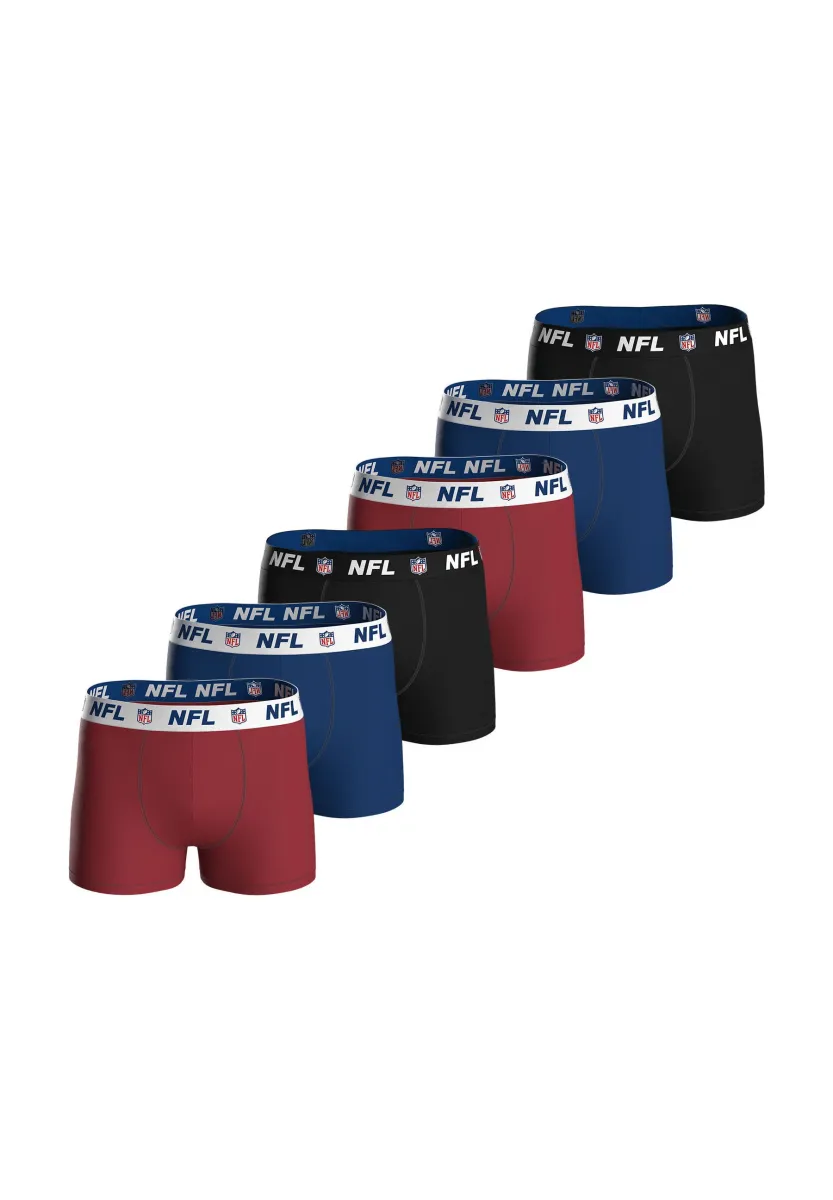 SHIELD 6-PACK - Boxer Briefs - nny/red/blk