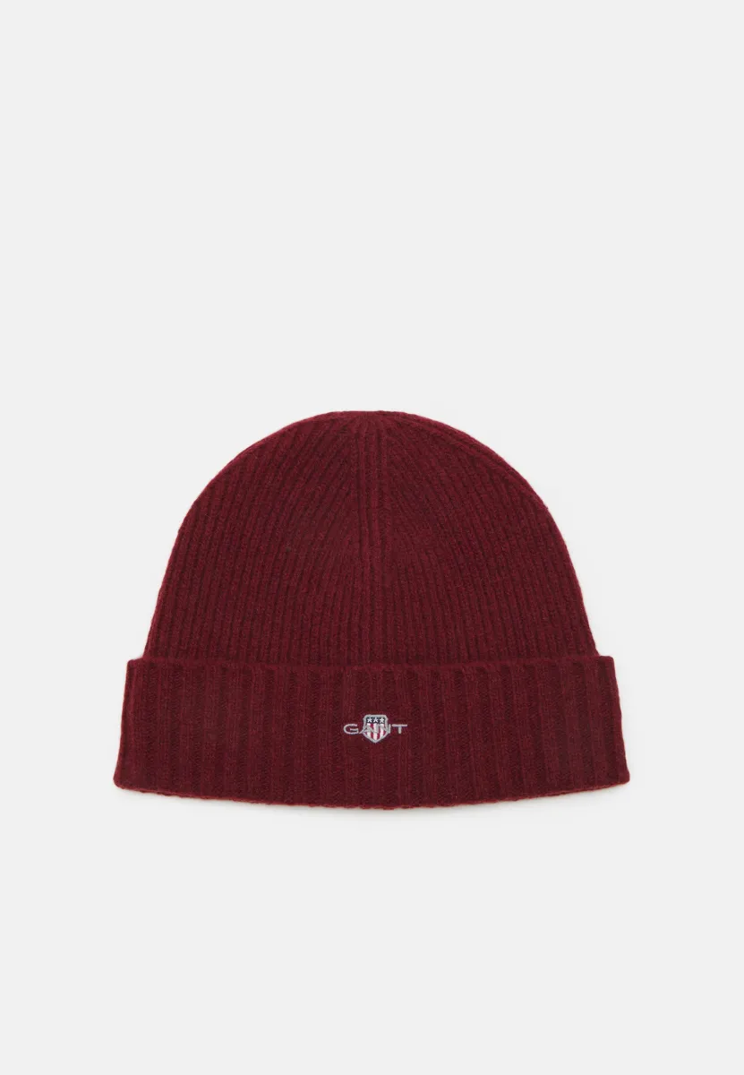 SHIELD BEANIE UNISEX - Mütze - plumped red