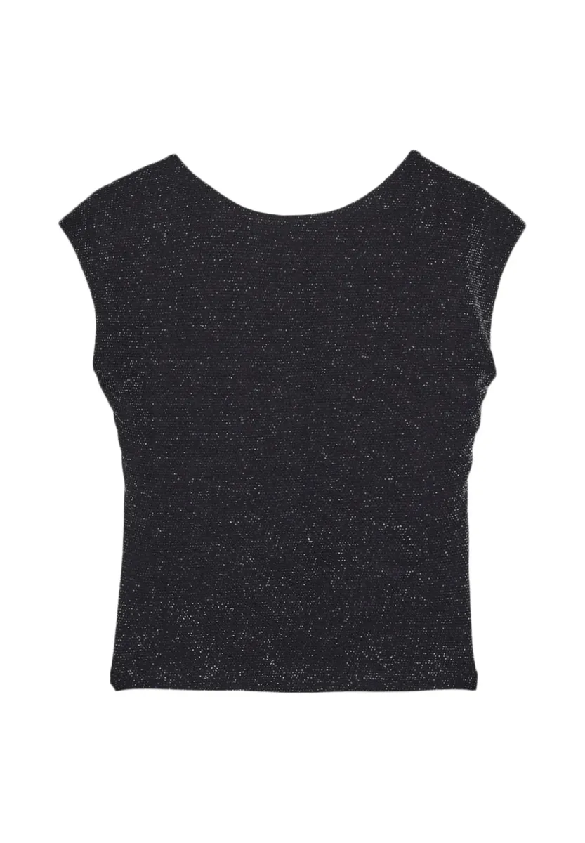 SHIMMERY - T-Shirt print - black