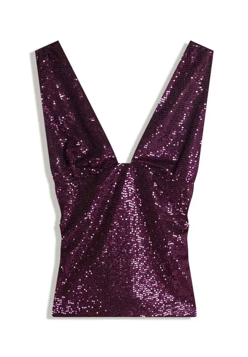 SHIMMERY WITH GATHERING - Bluse - multi-coloured