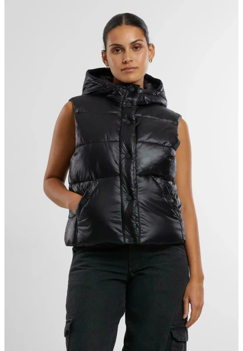 SHINY  - Weste - black