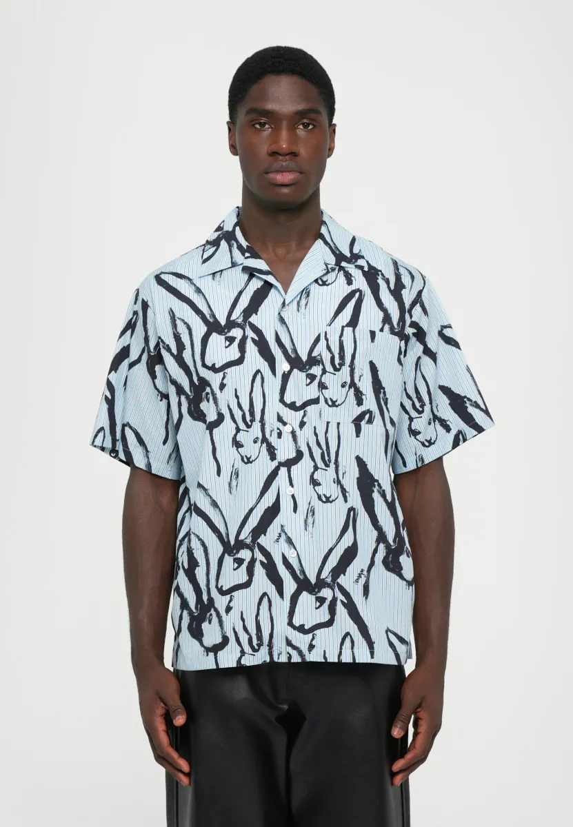 SHIRT - Hemd - misty blue