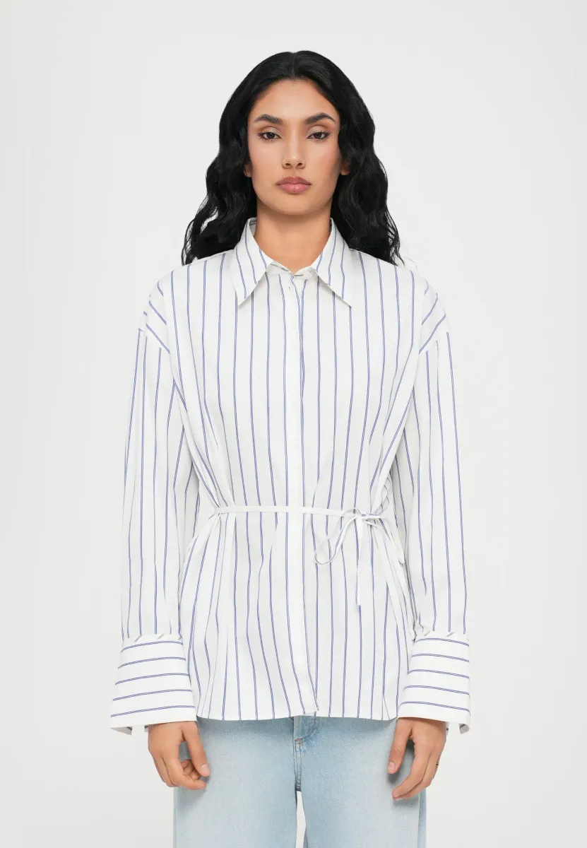 SHIRT - Hemd - white/blue