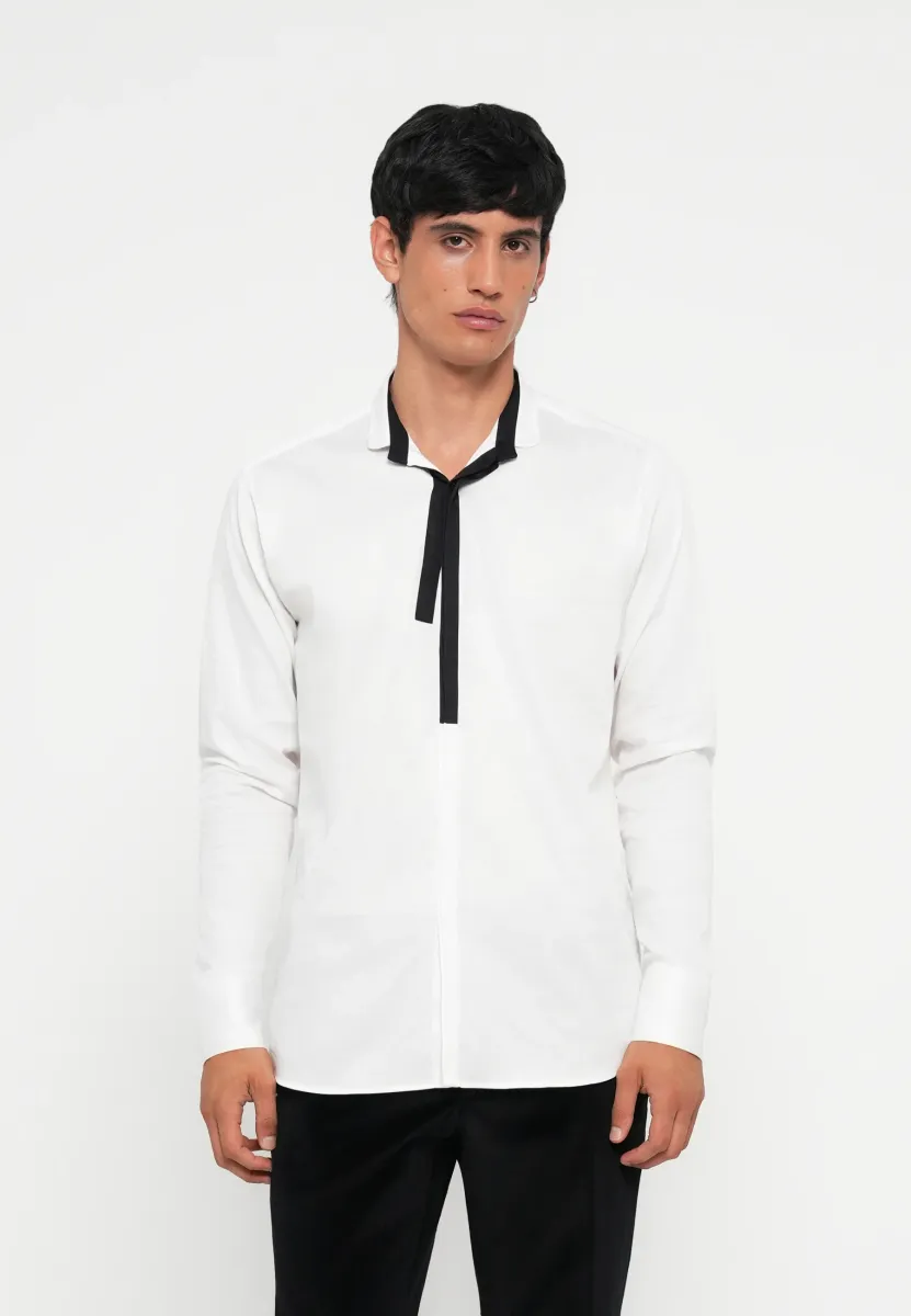 SHIRT MODERN FIT - Hemd - white/black