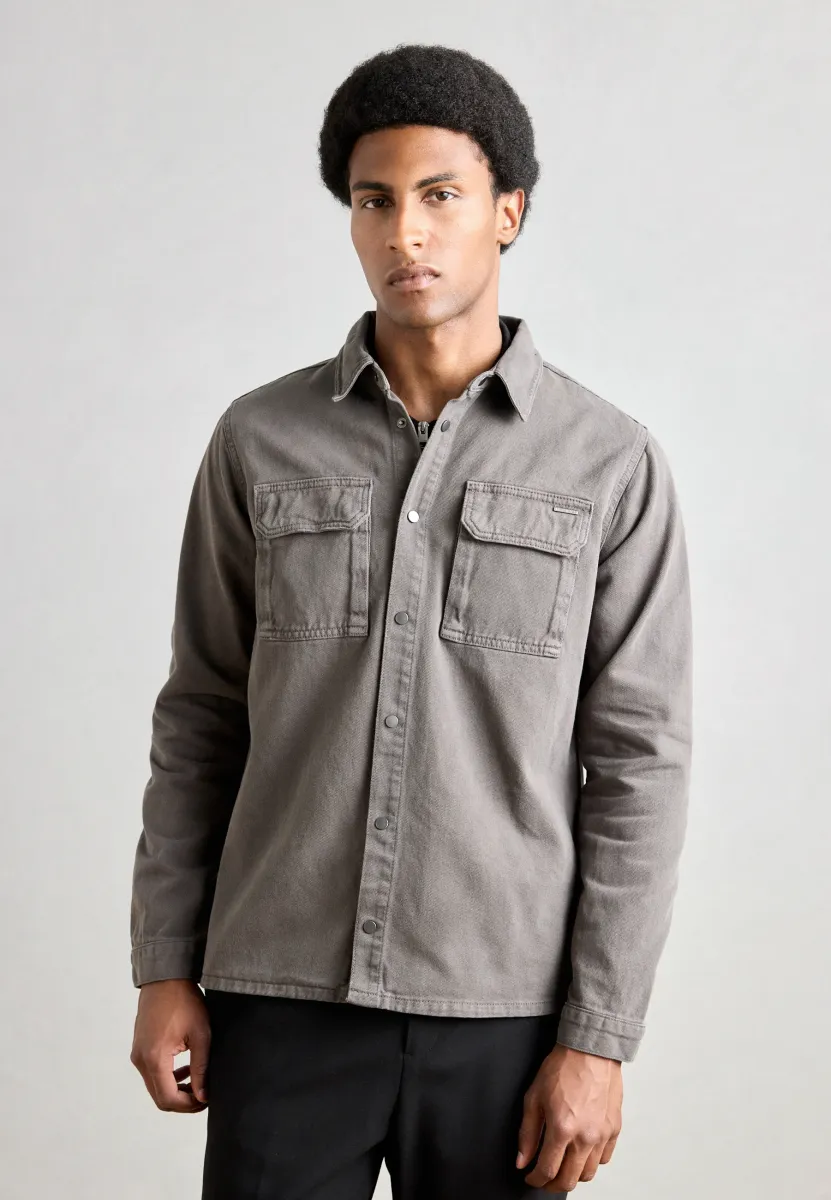 SHIRT REGULAR FIT - Hemd - dark army