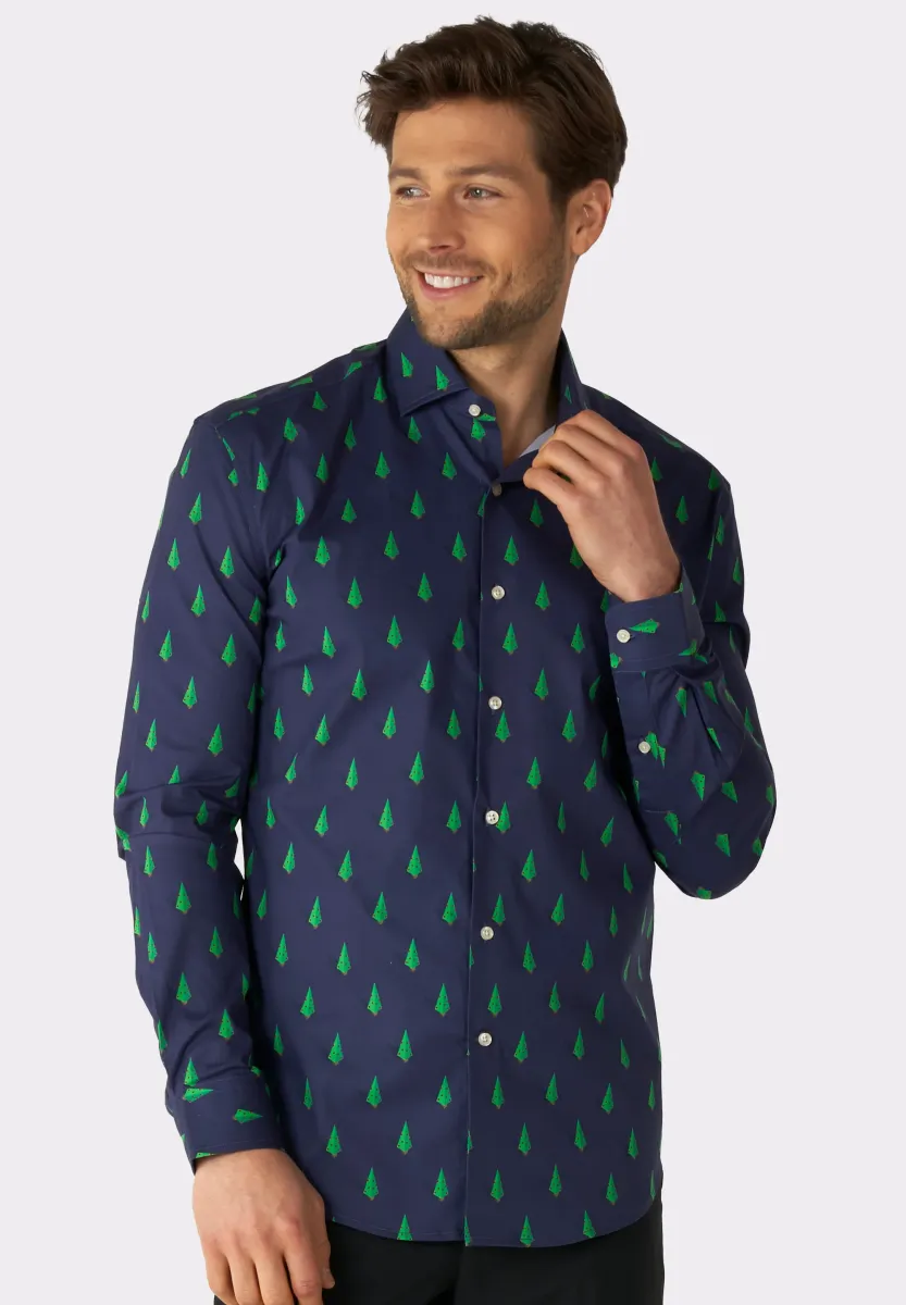 SHIRT TREEDEE - Hemd - blue