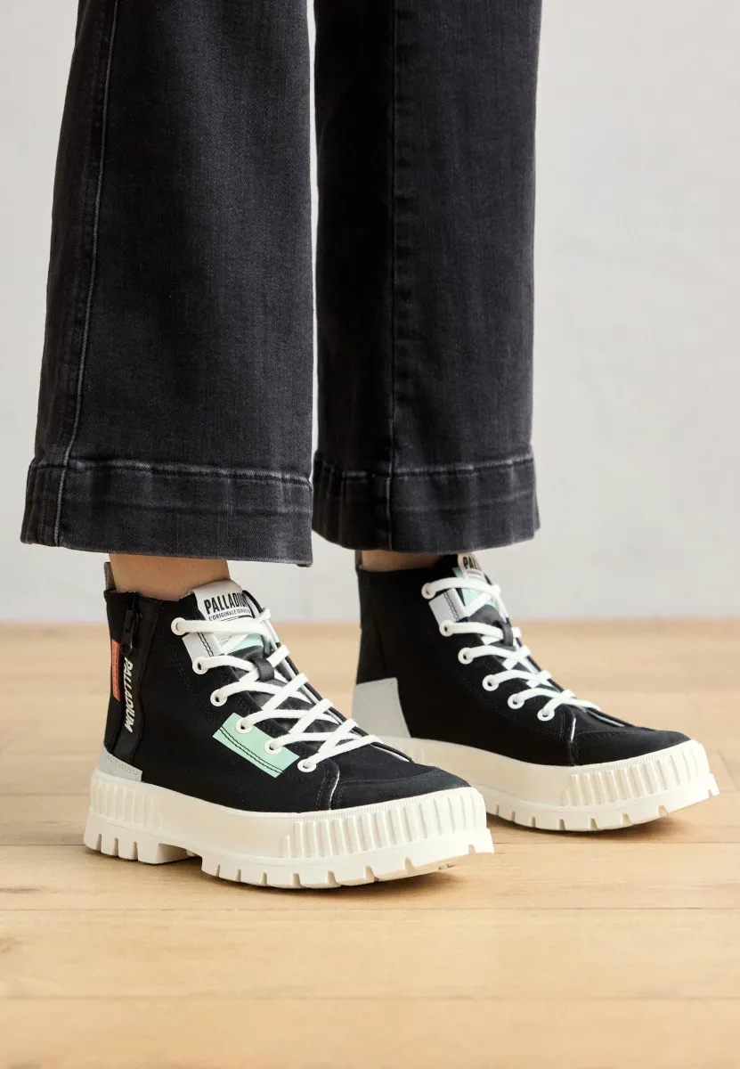SHOCK BACKZIP 2 - Sneaker high - black