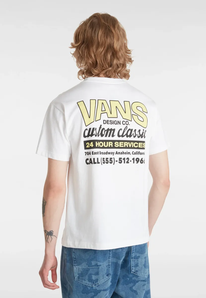 SHOP FRONT - T-Shirt print - white