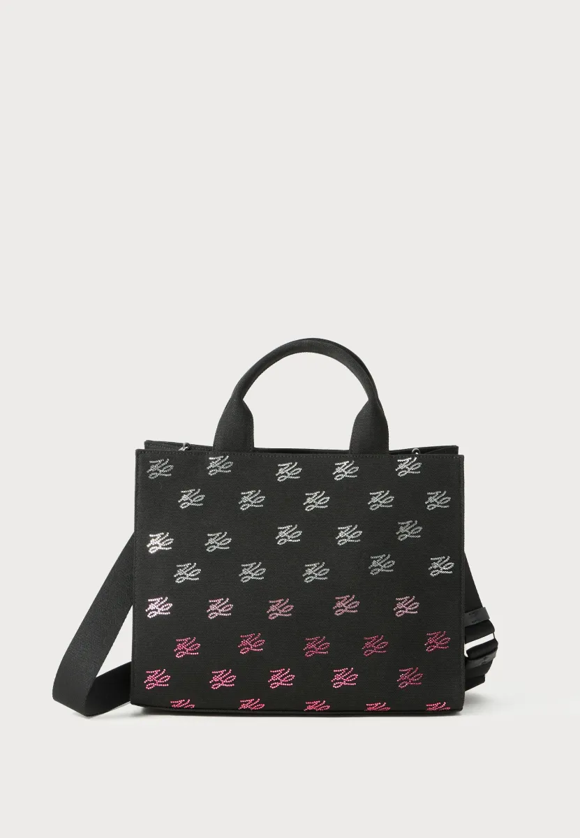 Shopping Bag - black embellishment