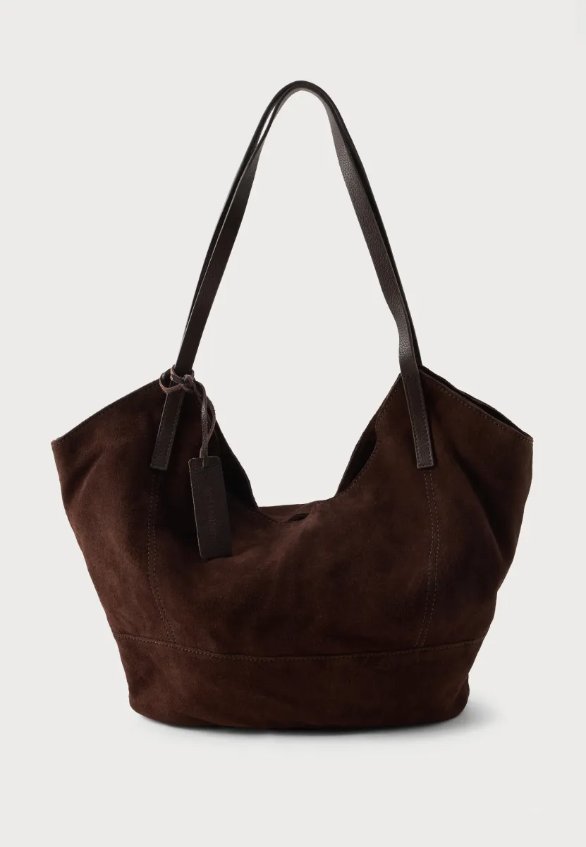 Shopping Bag - chocolate brown
